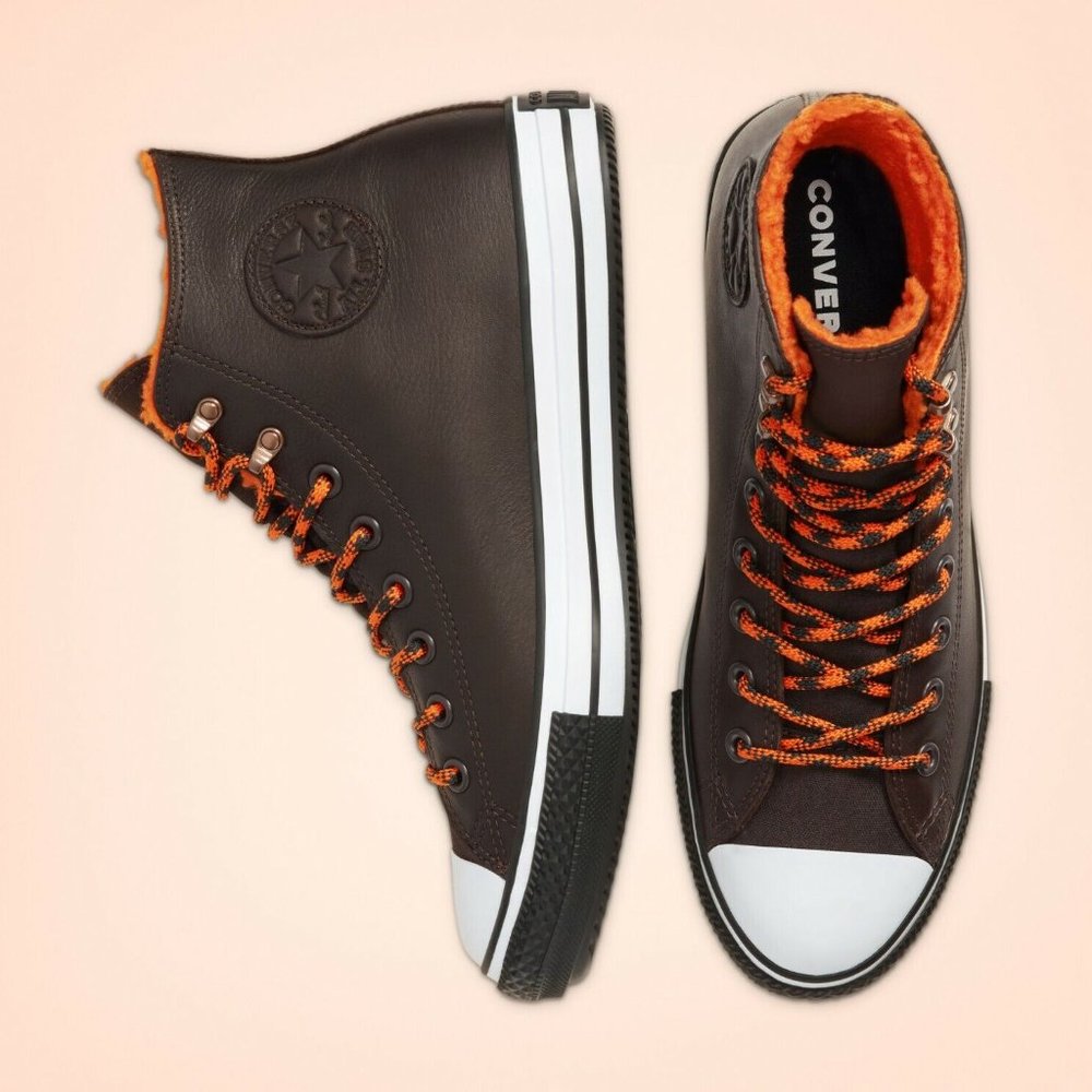 Converse Chuck Taylor AS Winter GORE-TEX Sneaker Boot 165933C Sherpa Lin… - Picture 4 of 9